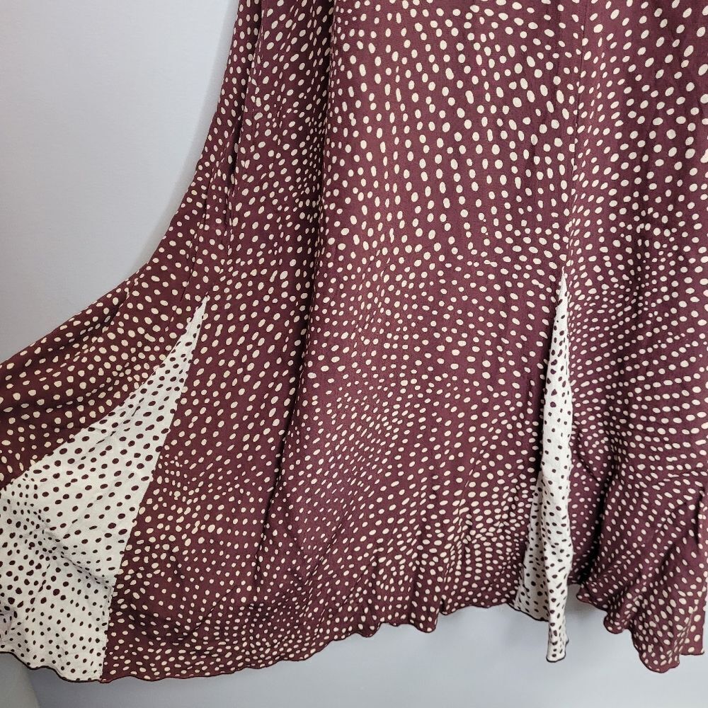 Rag & Bone Dirdre Brown Colorblock Dotted Adjusta… - image 7